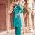 Ethnic Motifs Embroidered Thread Work Viscos Bulti Kurta With Trouser 