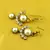 Stone Moti Meenakari Beads Bali Earing
