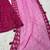  pink sequins embroidered silk lehenga set choli with dupatta
