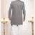 grey silk embroidered sherwani and trouser
