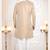 Beige rayon embroidered sherwani and trouser