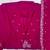 dark pink silk embroidered anarkali suit