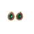 Multi stone stud brass tops/stone-studded earrings / women – party wear/ festive jewelry/sku-ear757