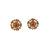 Multi stone stud brass tops/stone-studded earrings / women – party wear/ festive jewelry/sku-ear756