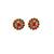 Multi stone stud brass tops/stone-studded earrings / women – party wear/ festive jewelry/sku-ear755