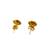 Multi stone stud brass tops/stone-studded earrings / women – party wear/ festive jewelry/sku-ear750
