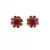 Multi stone stud brass tops/stone-studded earrings / women     party wear/ festive jewelry/sku-ear743