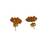 Multi stone stud brass tops/stone-studded earrings / women – party wear/ festive jewelry/sku-ear742