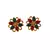 Multi kundan stud brass tops/stone-studded earrings / women     party wear/ festive jewelry/sku-ear739