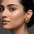 Multi stone stud brass tops/stone-studded earrings / women – party wear/ festive jewelry/sku-ear740