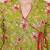Parrot green women's cotton jaipuri printed short top
