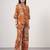 Burnt orange floral cotton co-ord set