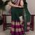 Poly cotton printed saree with royal zari weaving border