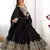 Black embroidered work lehenga choli with dupatta