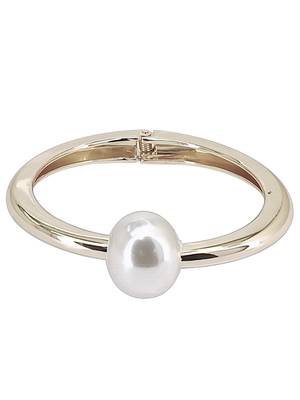 Silver plated hinged cuff bracelet 2