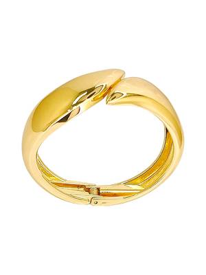 Gold plated stylish cuff bracelet 3
