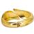 Gold plated stylish cuff bracelet