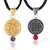 Brass mangal and shani suraksha kawach pendant (set of 2)