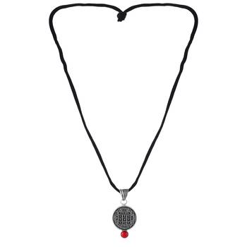 Brass mangal and shani suraksha kawach pendant (set of 2) 3