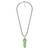 Green jade pendant for good luck fortune for men women