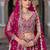 pink sequins net lehenga set choli with dupatta