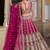 pink sequins net lehenga set choli with dupatta