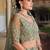 pista green zari work net lehenga set choli with dupatta with dupatta