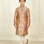 multicolor art silk printed kurta pyjama for boys