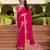rani_pink bright pink saree with embroidered blouse