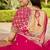 rani_pink bright pink saree with embroidered blouse