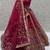 pink embroidered silk bridal lehenga set choli with dupatta with double dupatta