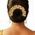 Gold plated jaipuri style bun pin head jewellery