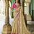 ivory ivory saree with pink embroidery