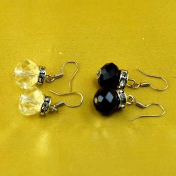 Stone Moti Meenakari Beads Bali Earing 2