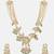 Gold Plated Kundan Necklace Set