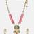 Gold Plated Kundan Multicolor Stones Necklace Set