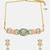 Gold Plated Kundan Turquoise Stone Choker Necklace Set