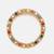 Gold Plated Kundan Multicolor Stones Bangle