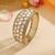Gold Plated Kundan Bangle