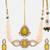 Gold Plated Kundan Yellow Stone Choker Necklace Set
