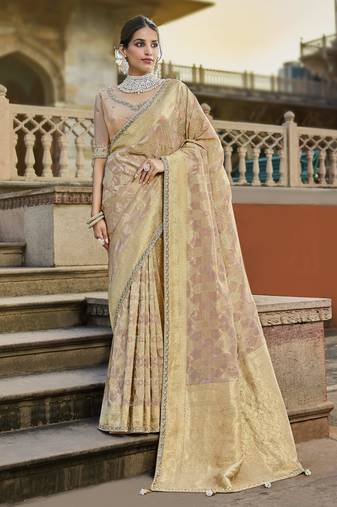 chiku luxurious viscose saree     chic & comfortable