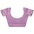 purple color linen cotton woven saree with blouse