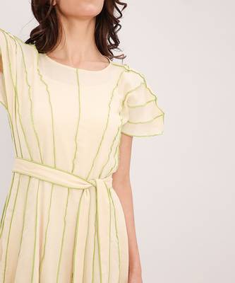 Cream cotton dress 2
