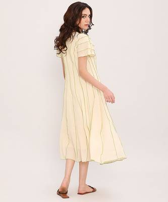 Cream cotton dress 3