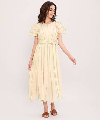 Cream cotton dress 5
