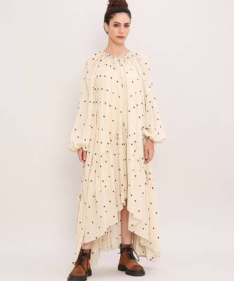 Cream cotton dress 1