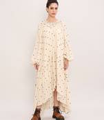 Cream cotton dress