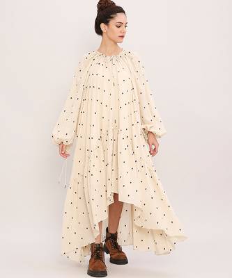 Cream cotton dress 2