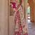  off white soft silk blend floral and paisley printed kashmiri jamewar saree