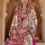 off white soft silk blend floral and paisley printed kashmiri jamewar saree